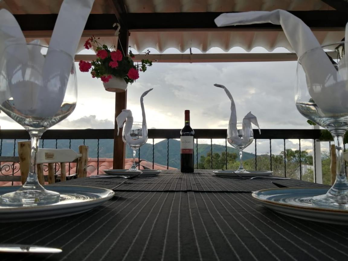 La Estancia Hotel Boutique Salamina Exteriör bild
